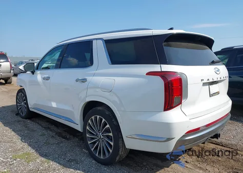 2024 Hyundai Palisade Calligraphy из США, поврежденный, VIN KM8R7DGE8RU797577